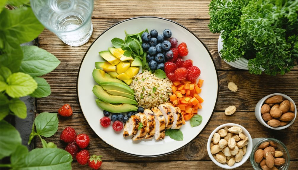 balanced and nutrient rich diet