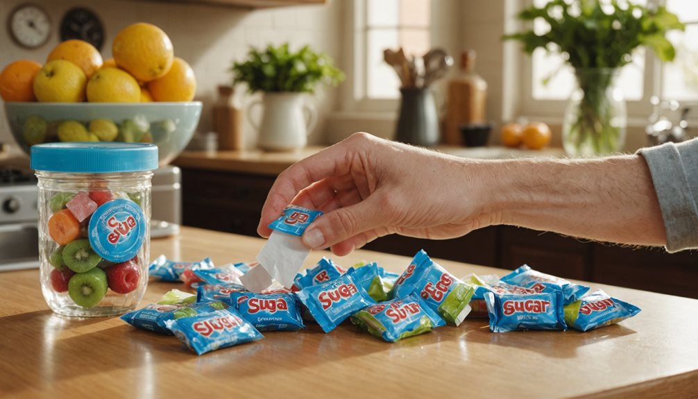 choose low calorie sugar free gum