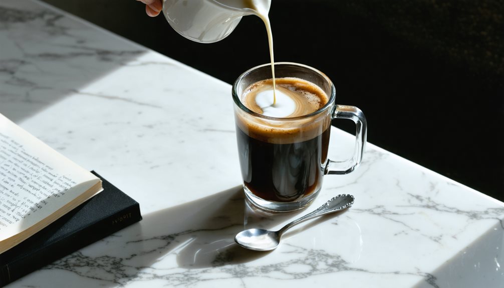 cream in coffee allowed