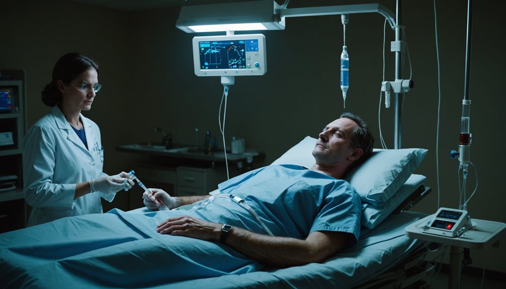 intravenous nutritional support needed