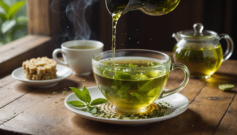 green tea promotes gut health