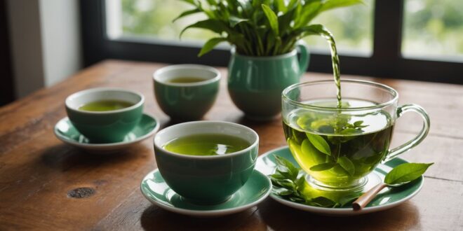 green tea promotes gut health