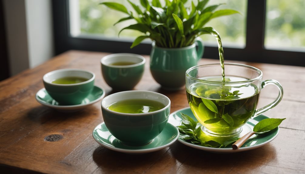 green tea promotes gut health