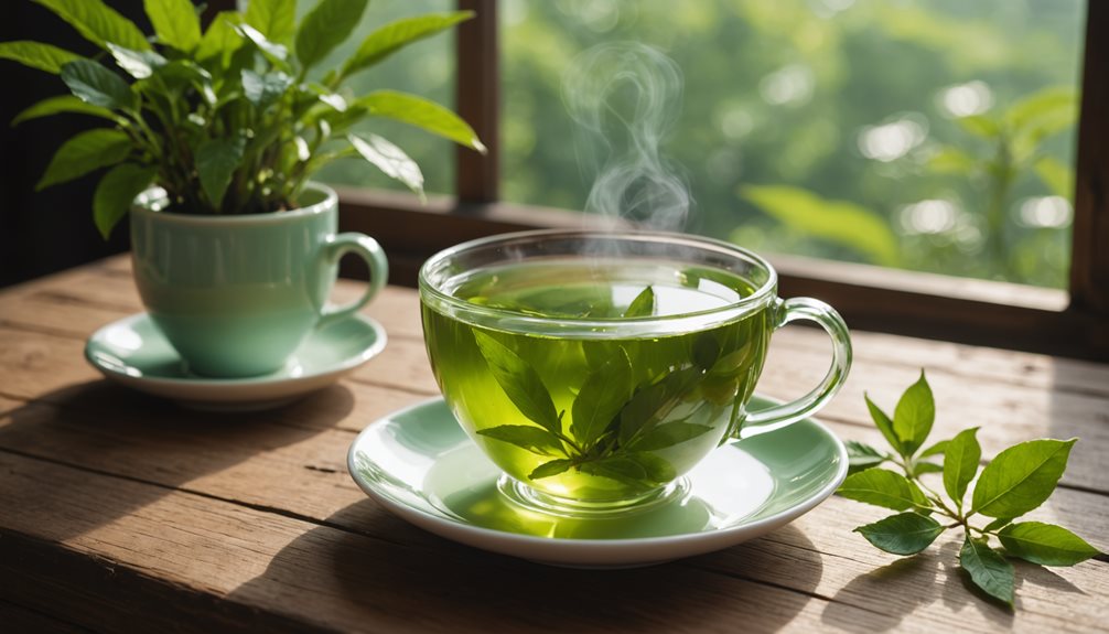 green tea reduces gut inflammation