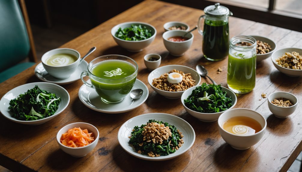 green tea supports gut health