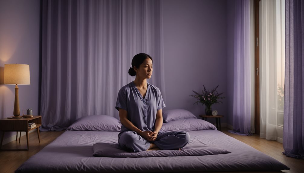 meditation enhances sleep quality