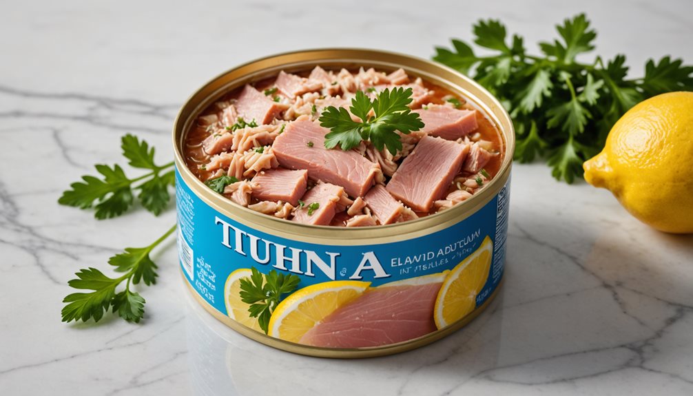 tuna nutritional information summary